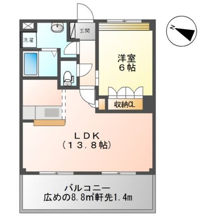 フロイデＡの物件間取画像